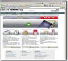 Example Screen Shot of Web Development Applications